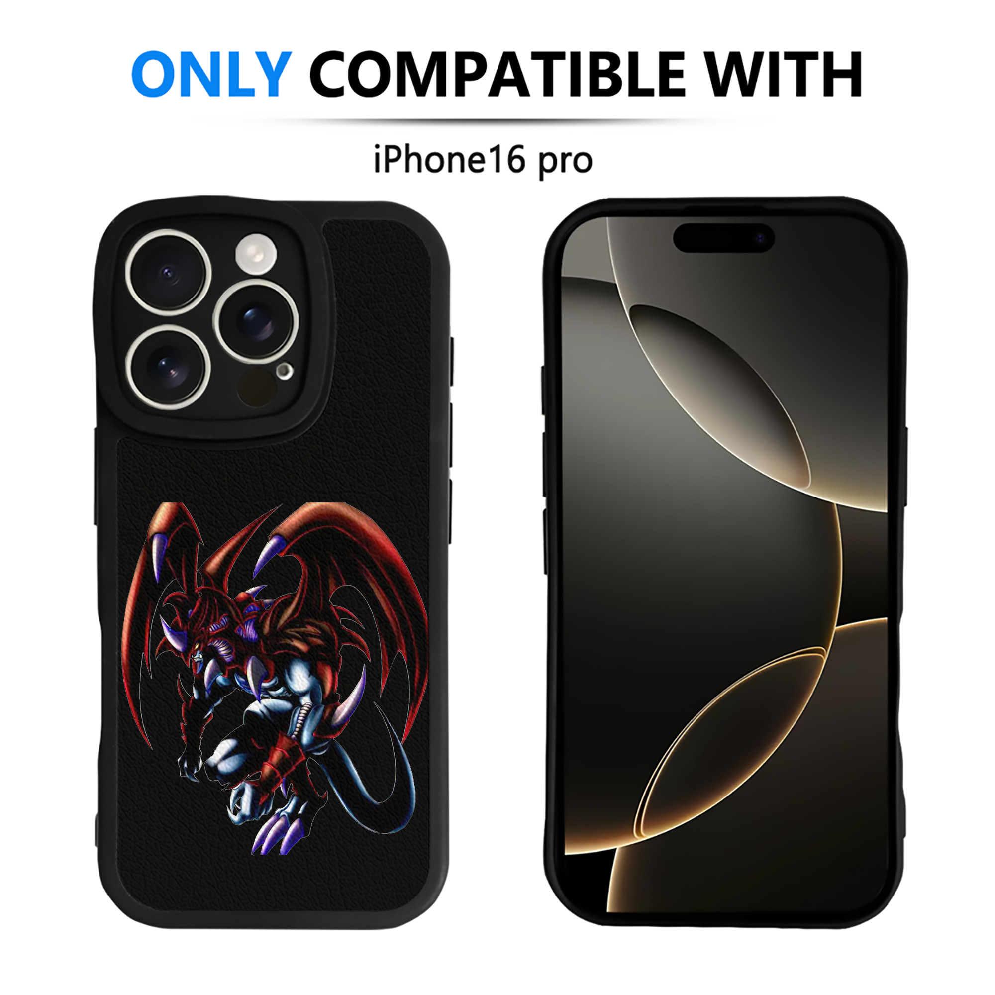 遊☆戯☆王 Yu-Gi-Oh! 【iPhone 16シリーズ対応】シリコンスマホケース（レザー調） 材質：シリコン